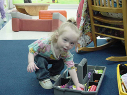 child playing